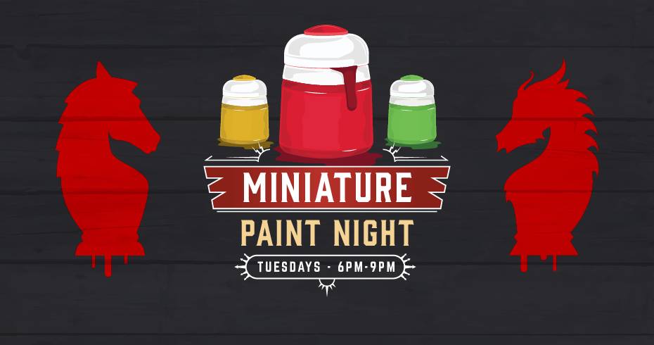 Miniature Paint Night