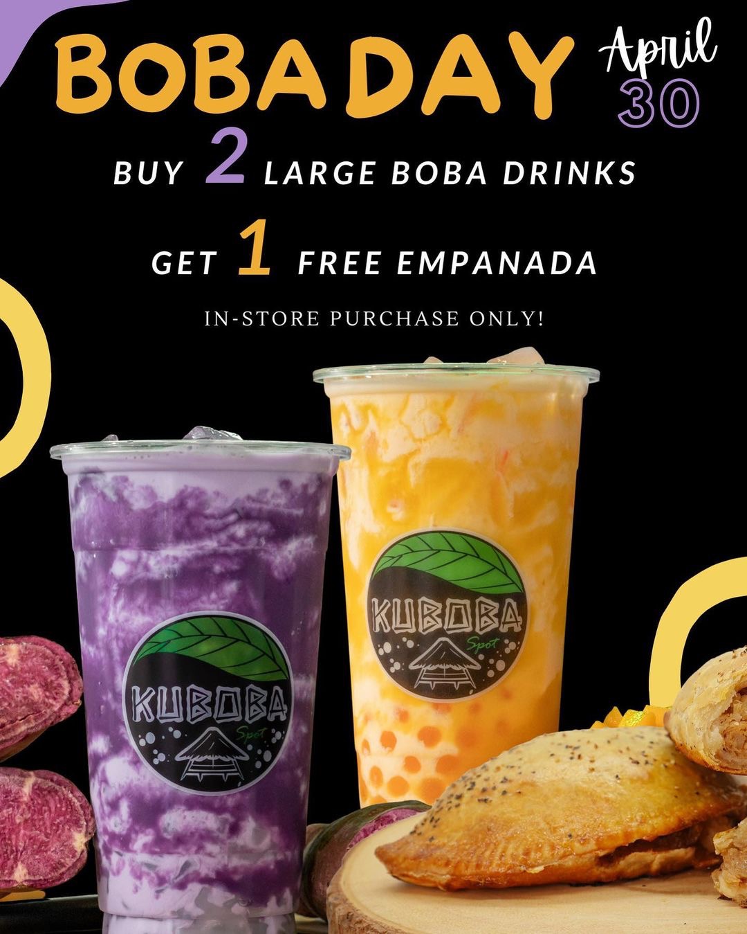 Boba Tuesday 🚨 Join us for $6.00 bobas all day Available only at