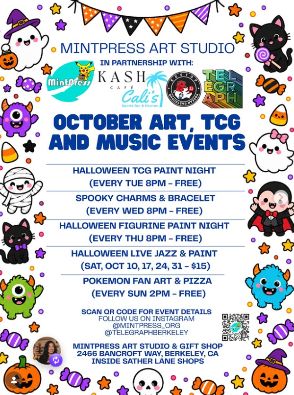 Mint Press October Events